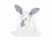 Doudou Dárková krabička modrá -  mini  králíček 17 cm