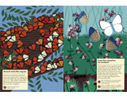 Chronicle Books Kniha aktivit se samolepkami my nature Motýli světa