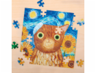 Mudpuppy Puzzle Vincent van Gogh umělecké kočky v plechov...