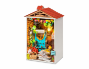 RoboTime 3D dřevěná skládačka Miniatura domečku Zahradní domek