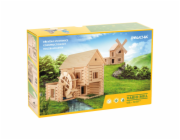 Walachia Dřevěná stavebnice Vario Mill 122 dílů