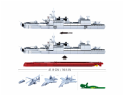 Sluban Model Bricks M38-B0700 Torpédový člun