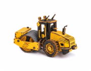 RoboTime 3D dřevěná mechanická skládačka Silniční válec