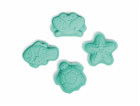 Bigjigs Toys Silikonové formičky zelené Eggshell