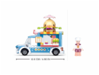Sluban Girls Dream M38-B0993B Pojízdná prodejna hamburgerů