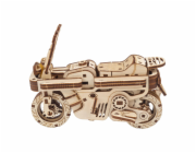 Ugears 3D dřevěné mechanické puzzle Skládací skútr
