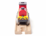 Bigjigs Rail Elektrická lokomotiva Červený silák