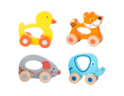 small foot Dřevěná jezdící zvířátka do ruky liška