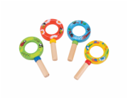 Bigjigs Toys minilupa 1ks  oranžová