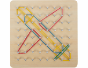 small foot Dřevěná deska Geoboard