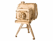 RoboTime 3D dřevěná skládačka Historický fotoaparát