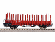 Piko Nízkostěnný vagon s klanicemi Tf (ex Ulm) DSB III - 54459