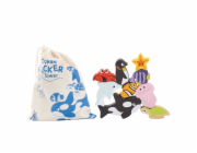 Le Toy Van Petilou Skládací věž Oceán 9 ks