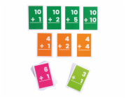 Bigjigs Toys Kartičky dělení 1-10