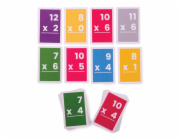 Bigjigs Toys Kartičky násobení 7-12