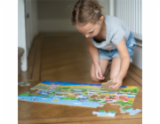Bigjigs Toys Podlahové puzzle Město 48 dílků