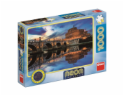 Dino Puzzle neonové Andělský hrad 1000 dílků