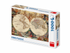 Dino Puzzle Historická mapa 1000 dílků
