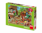 Dino Puzzle Krtek v kuchyni 100 XL