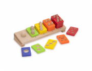 Wonderworld Dřevěná skládačka barevné počty