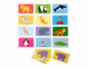 Bigjigs Toys Snap! Divoká zvířátka