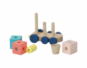 Vilac Dřevěný vláček barevný Canopée