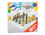 small foot Dřevěné šachy a dáma