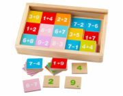 Bigjigs Toys Sčítání a odčítání v krabičce