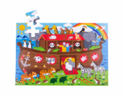 Bigjigs Toys Podlahové puzzle Noemova archa 48 dílků