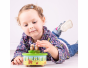 Bigjigs Toys Dřevěná hrací skříňka woodland