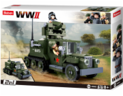 Sluban WWII M38-B0685 Sovětský polopásový vůz 2v1 - Half-Track