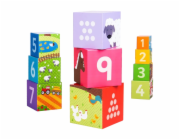 Bigjigs Toys Didaktické kostky farma