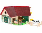 small foot Dřevěná farma se zvířátky