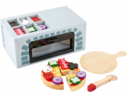 small foot Dřevěná pizza pec s příslušenstvím