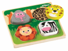 Tidlo Senzorické puzzle safari