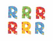 Bigjigs Toys Hvězdičkové písmenko R