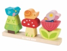 Le Toy Van Petilou Nasazovací kostky Veselá zahrádka