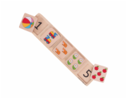 Bigjigs Toys Vkládací puzzle počítání