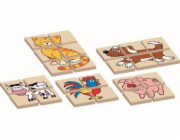 Detoa Skládanka zvířátka