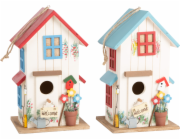 small foot Set dřevěná ptačí budka vila 2 ks