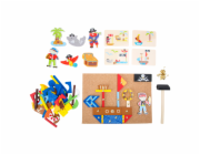 small foot Dřevěná kreativní hra Piráti