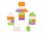 Bigjigs Baby Dřevěné Spojkostky Basic set