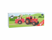 small foot Dřevěný farmářský tahací traktor