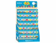 Bigjigs Rail Displej vagónků s písmenky