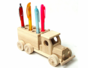 Ceeda Cavity Dřevěný stojánek na tužky Náklaďák