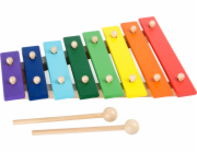 small foot Dřevěný xylofon barevný 8 not