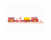Bigjigs Rail Vláček farma + 3 koleje