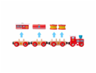 Bigjigs Rail Hasičský vlak + 3 koleje