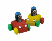 Detoa Autíčko s pískajícím krtkem 1 ks