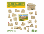 Walachia Dřevěná stavebnice Vario Massive 209 dílů